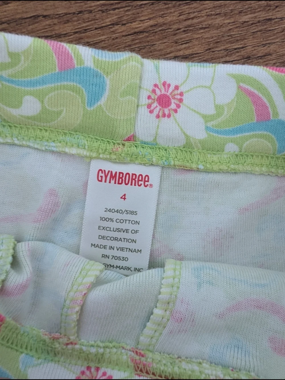 Gymboree Palm Spring Set With Reversible Skirt, Tank, Shorts, And Hat Size 3-4
